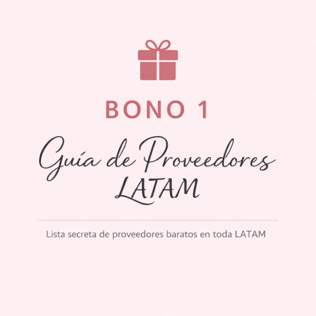 Bono 1: Guía de Proveedores LATAM
